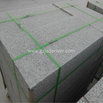 Thick Sesame Ash Surface Granite Pavement Tile